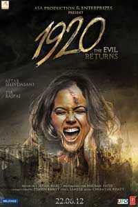 1920 Evil Returns 2012 MP3 Songs